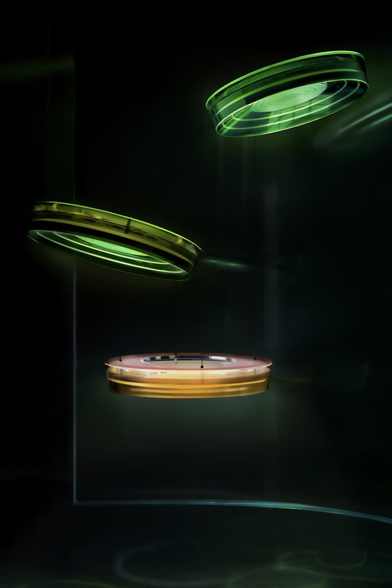 Draga & Aurel Phebe Lamps Transparency Matters” collection Rossana Orlandi Gallery Milan Design Week