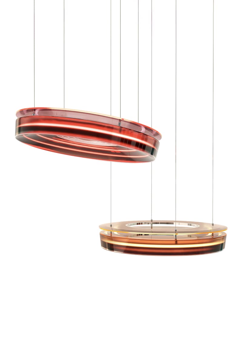 Draga & Aurel Phebe Lamps Transparency Matters” collection Rossana Orlandi Gallery Milan Design Week