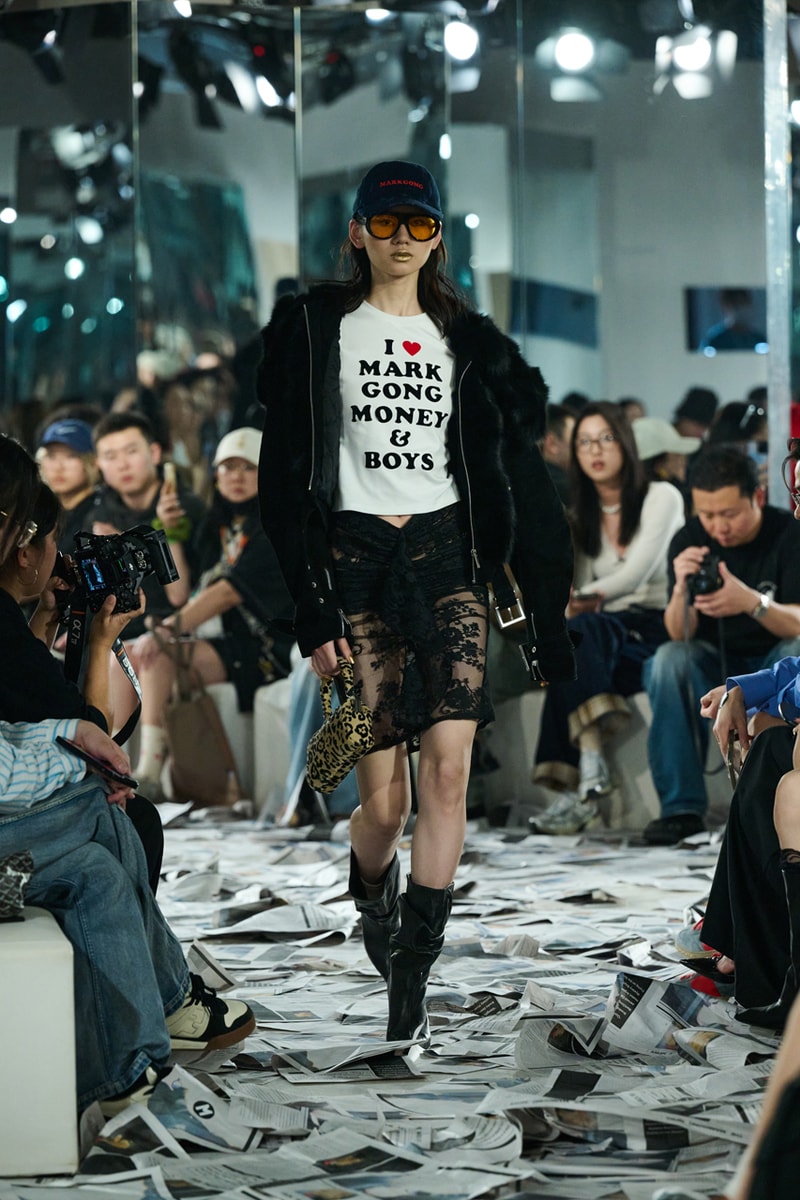 Markgong fall winter 2025 runway collection shanghai fashion week