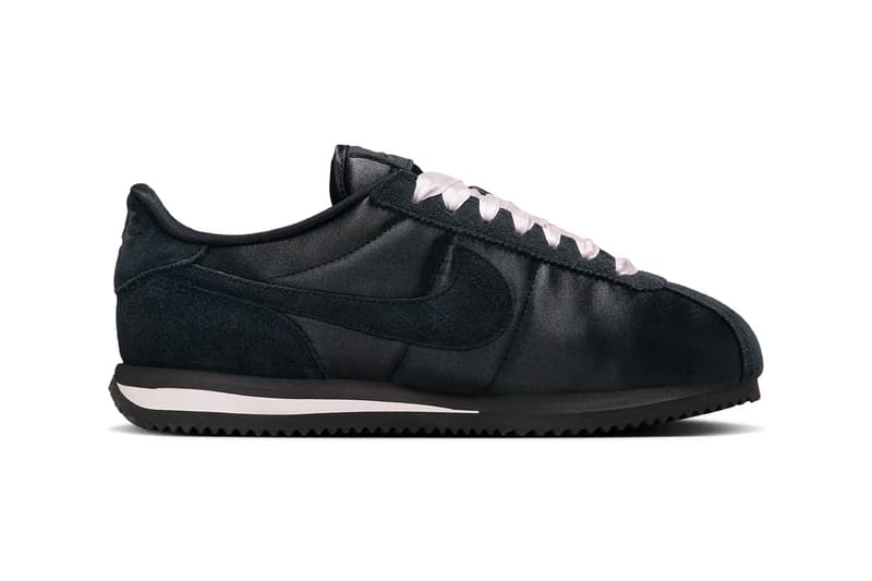 Nike Cortez Satin Black Pink IH2014-010 Release Info