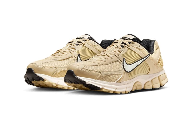 Nike Zoom Vomero 5 Gold White Black FJ2028-700 Release Info