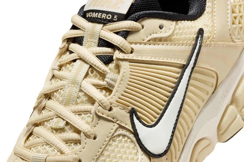 Nike Zoom Vomero 5 Gold White Black FJ2028-700 Release Info