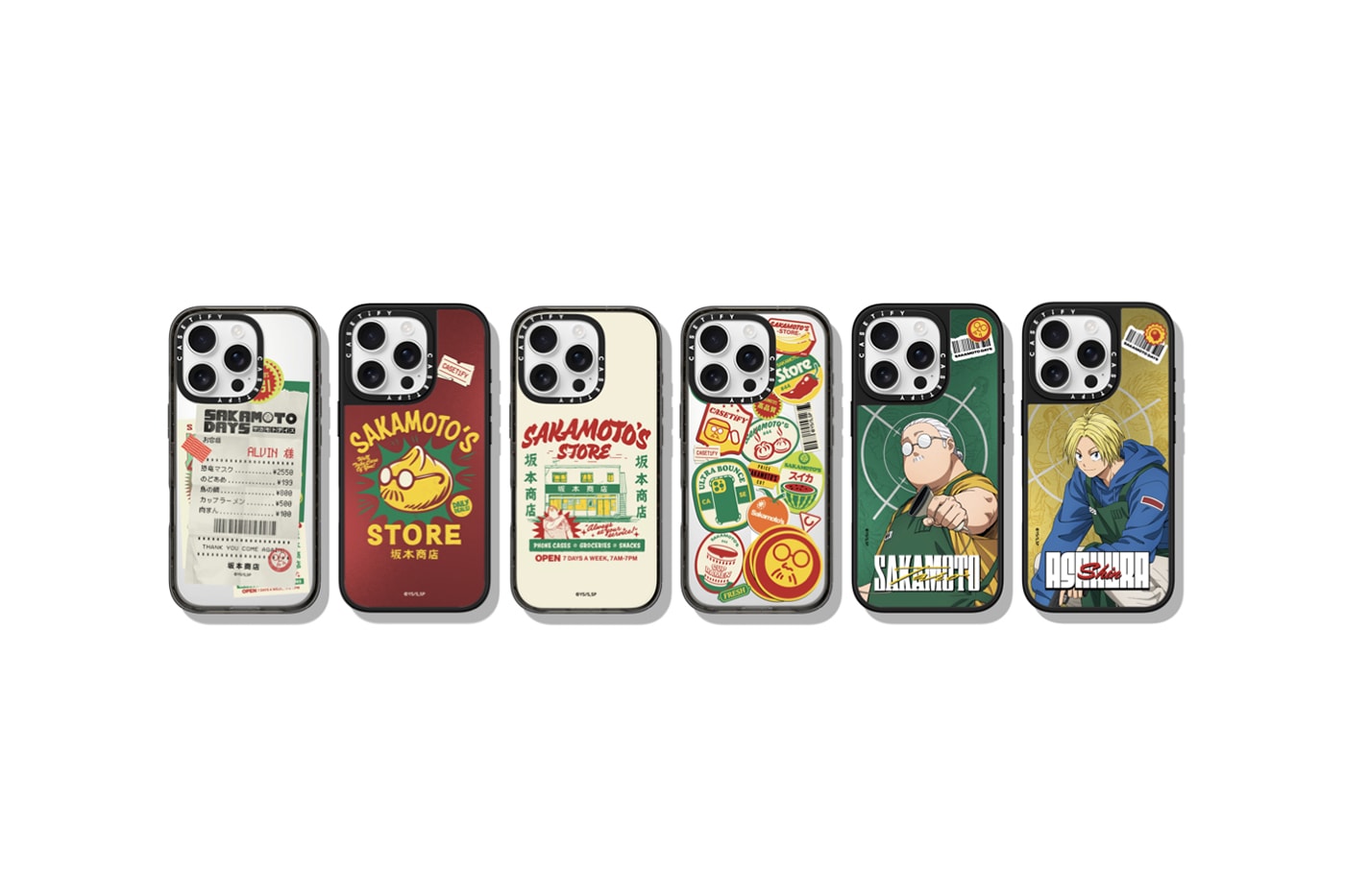 'Sakamoto Days' CASETiFY Collection Release Info Yuto Suzuki Netflix anime 