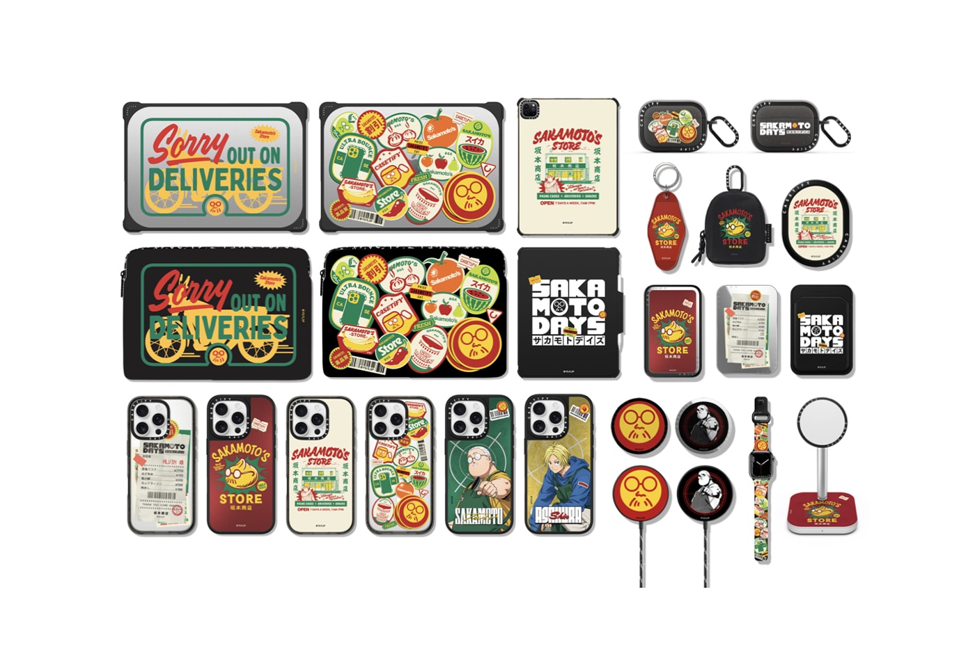 'Sakamoto Days' CASETiFY Collection Release Info Yuto Suzuki Netflix anime 