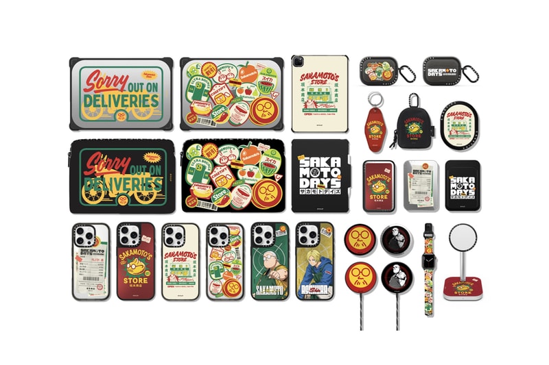 'Sakamoto Days' CASETiFY Collection Release Info Yuto Suzuki Netflix anime 