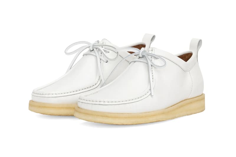 JJJJound and Padmore & Barnes Reunite for Heritage P204 Silhouette moccassin shoe beige white leather suede