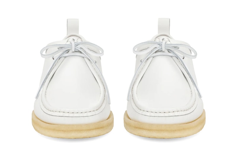 JJJJound and Padmore & Barnes Reunite for Heritage P204 Silhouette moccassin shoe beige white leather suede