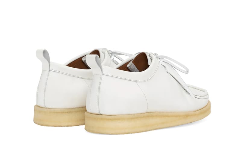JJJJound and Padmore & Barnes Reunite for Heritage P204 Silhouette moccassin shoe beige white leather suede
