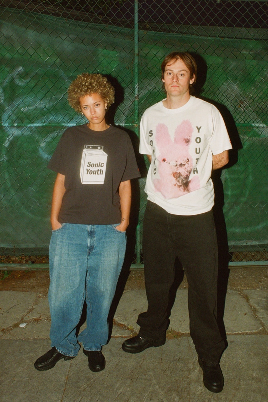 Levi's Drops Vintage-Inspired Sonic Youth Band Tee Collection