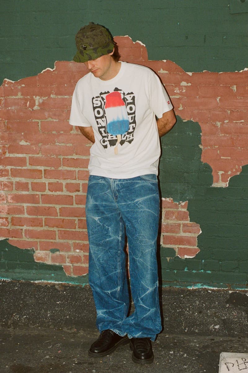 Levi's Drops Vintage-Inspired Sonic Youth Band Tee Collection