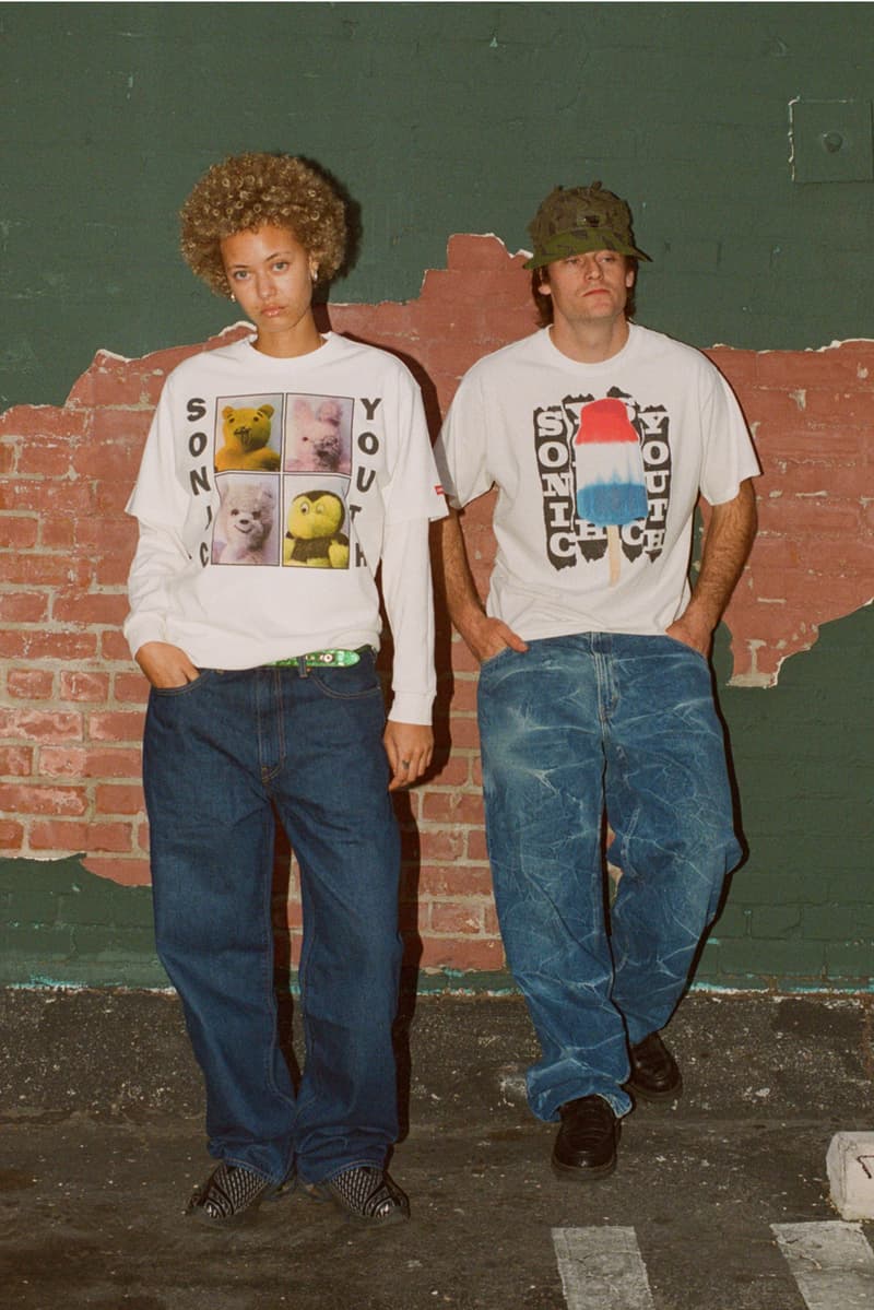Levi's Drops Vintage-Inspired Sonic Youth Band Tee Collection