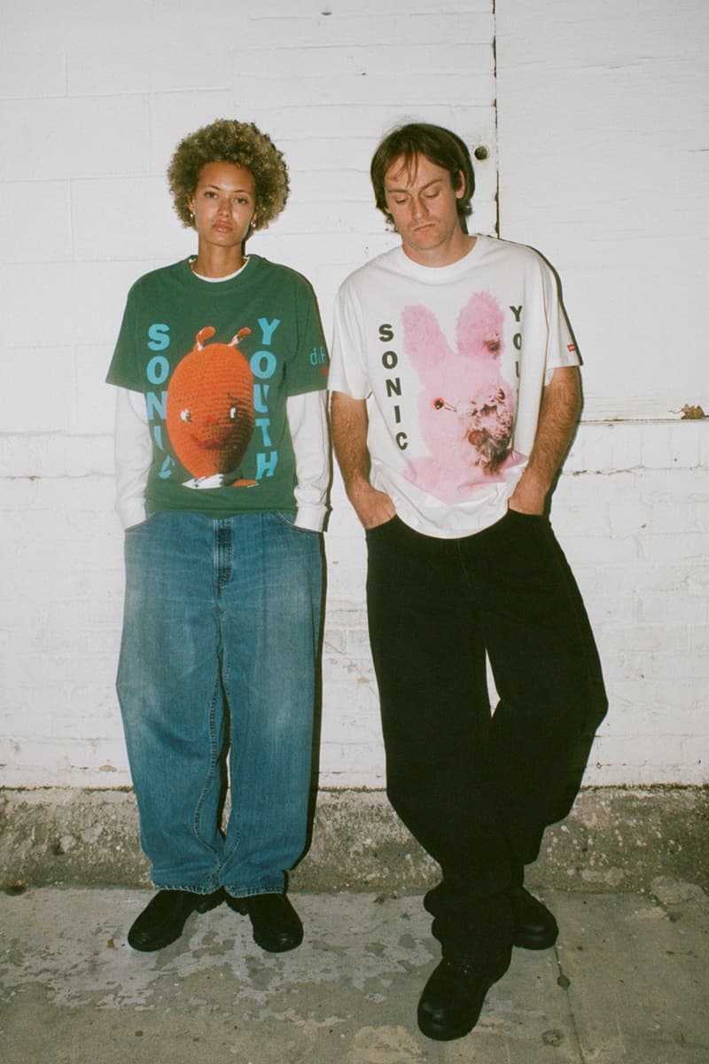 Levi's Drops Vintage-Inspired Sonic Youth Band Tee Collection