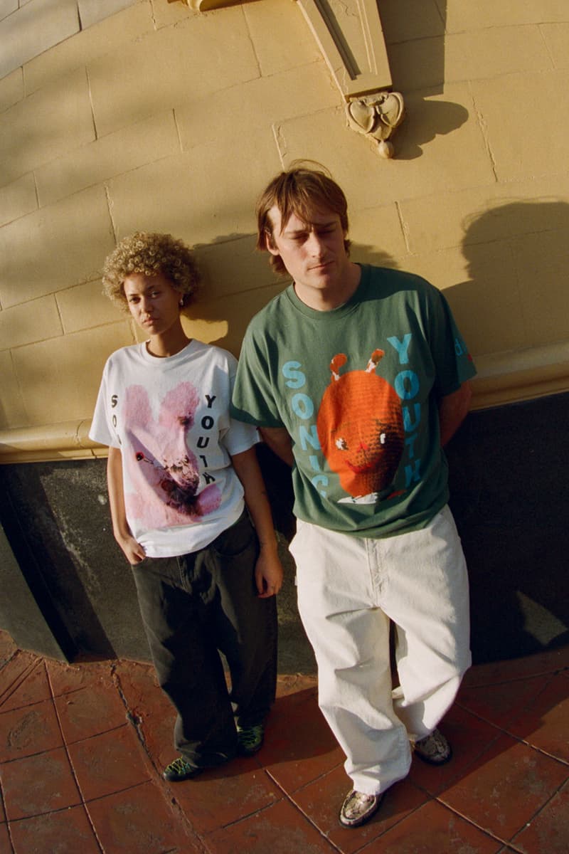 Levi's Drops Vintage-Inspired Sonic Youth Band Tee Collection