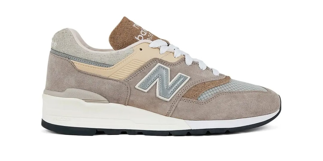 The New Balance MADE in USA 997 Surfaces in "Light Mushroom"