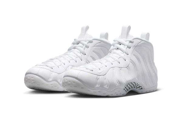 Nike Air Foamposite One "Triple White" HJ5195-100 Release Info all white shoe basketball shoe penny hardaway 1 cent