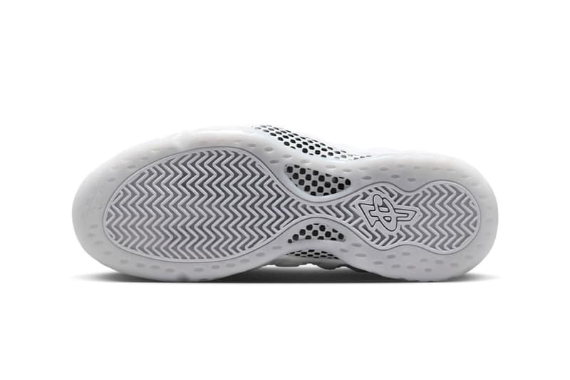 Nike Air Foamposite One "Triple White" HJ5195-100 Release Info all white shoe basketball shoe penny hardaway 1 cent