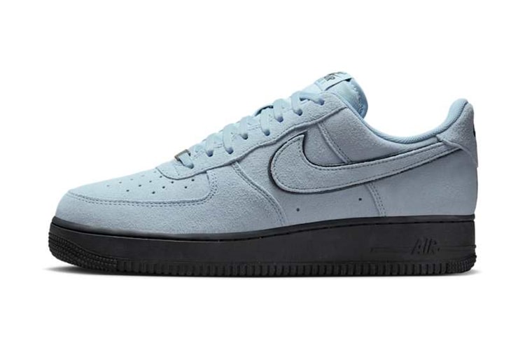 Nike Wraps the Air Force 1 Low "Light Armory Blue" in Suede