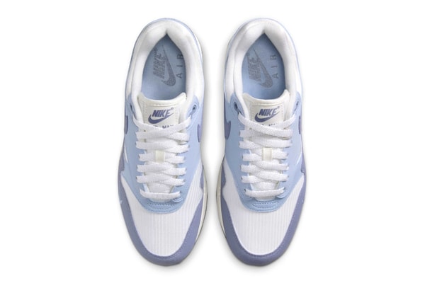 Official Look at the Nike Air Max 1 "Light Armory Blue" HF1194-102 white sneaker air max day 