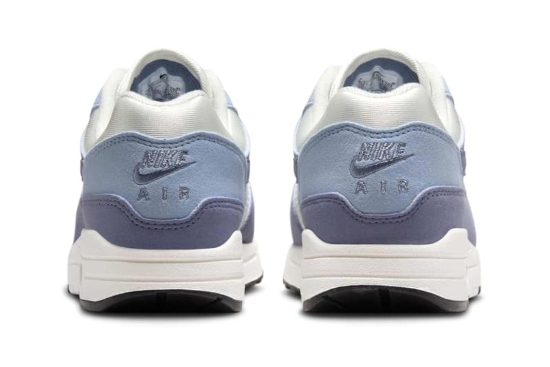 Official Look at the Nike Air Max 1 "Light Armory Blue" HF1194-102 white sneaker air max day