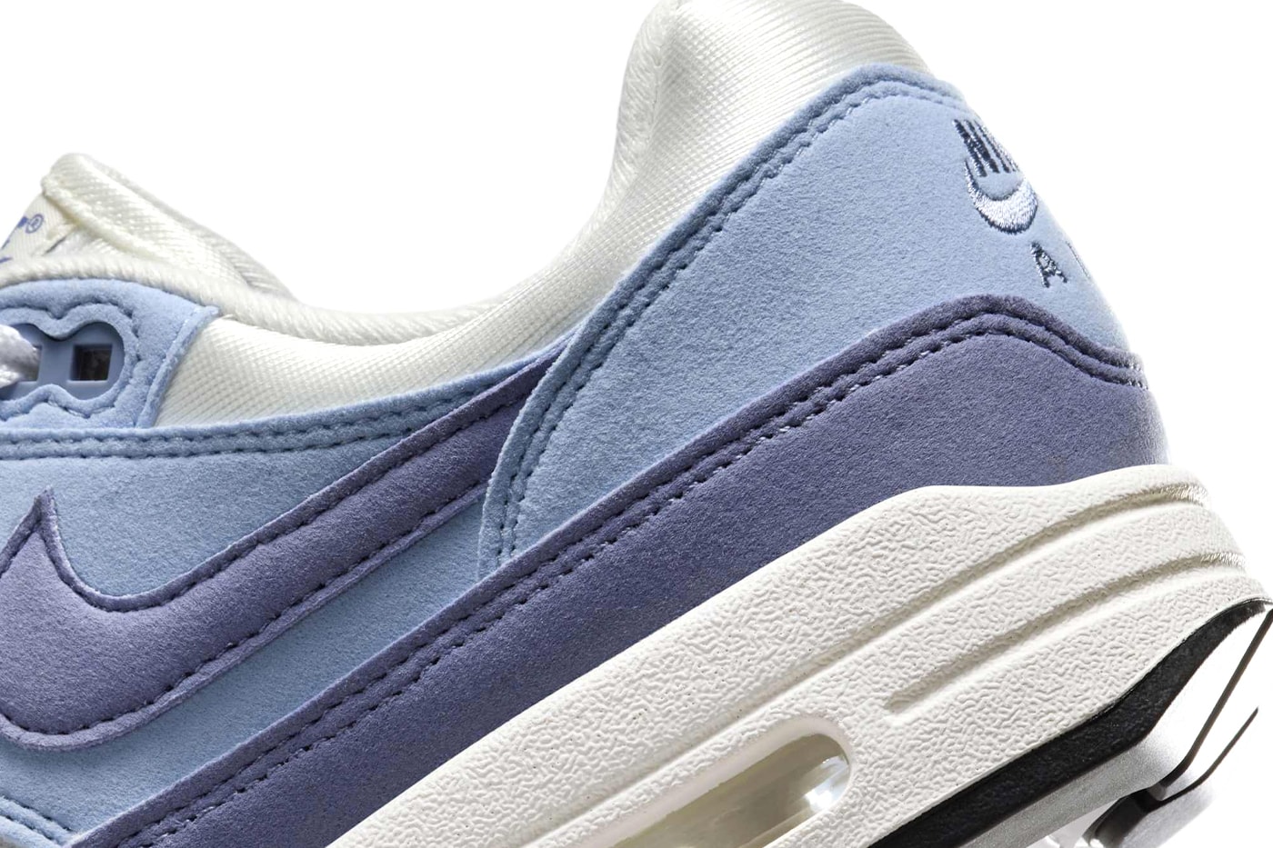 Official Look at the Nike Air Max 1 "Light Armory Blue" HF1194-102 white sneaker air max day 