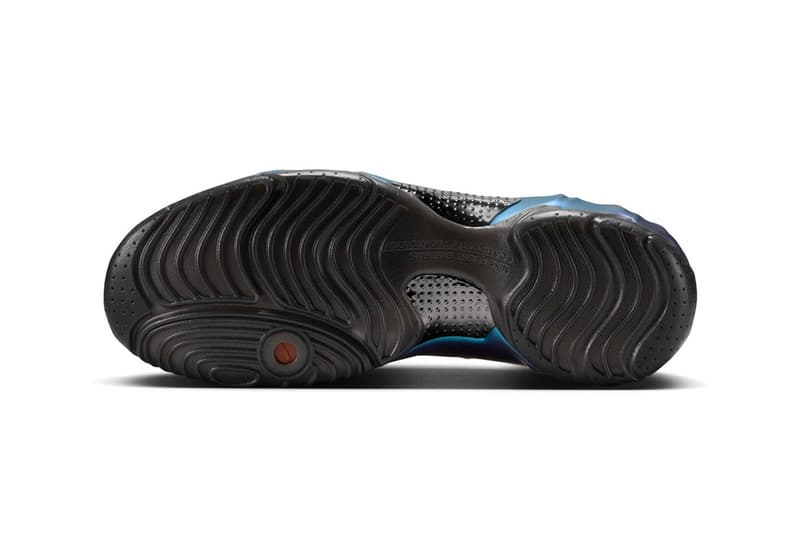 Official Look at the Nike Clogposite "Dusty Cactus" Off Noir/Dusty Cactus-Persian Violet iridescent slip on foamposite air flightposite basketball retro