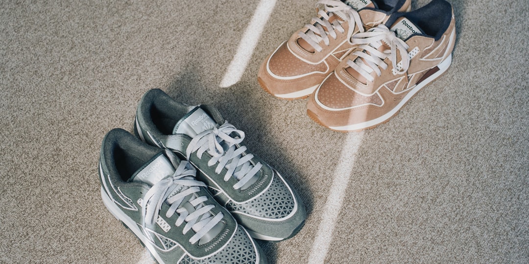 White Mountaineering and Reebok Give the Classic Leather a Soft Tech Spin