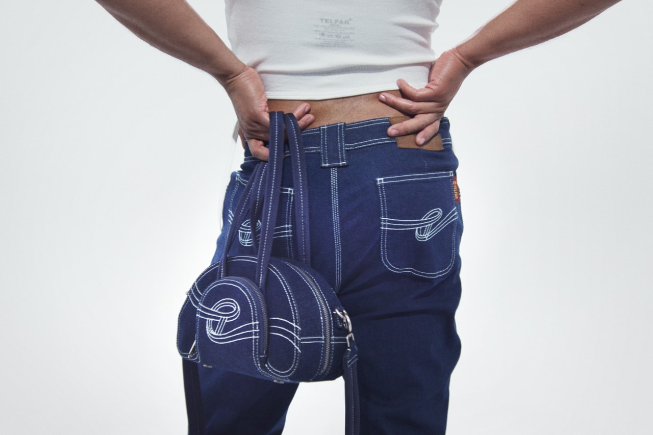 Telfar Launches Stretch infinity Denim telfar clemens 