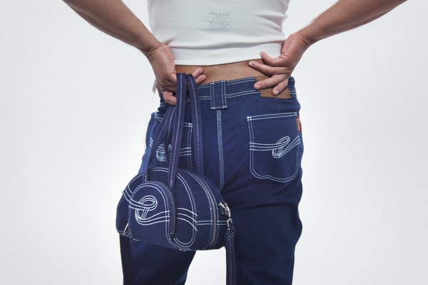 Telfar Launches Stretch infinity Denim telfar clemens 