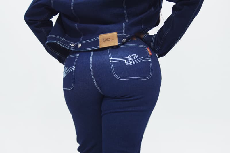 Telfar Launches Stretch infinity Denim telfar clemens 