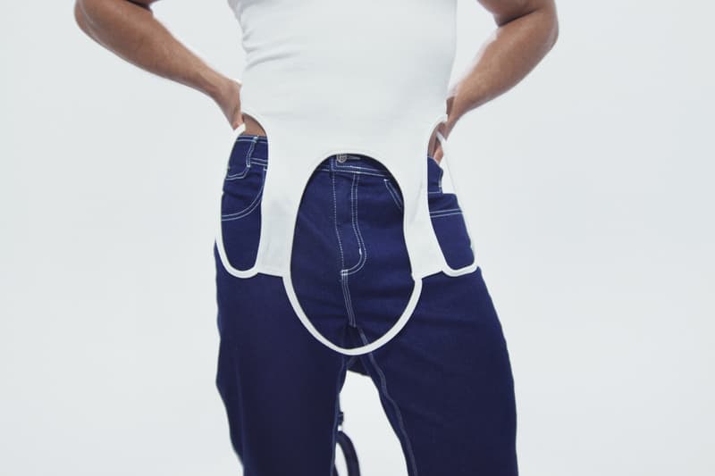 Telfar Launches Stretch infinity Denim telfar clemens 