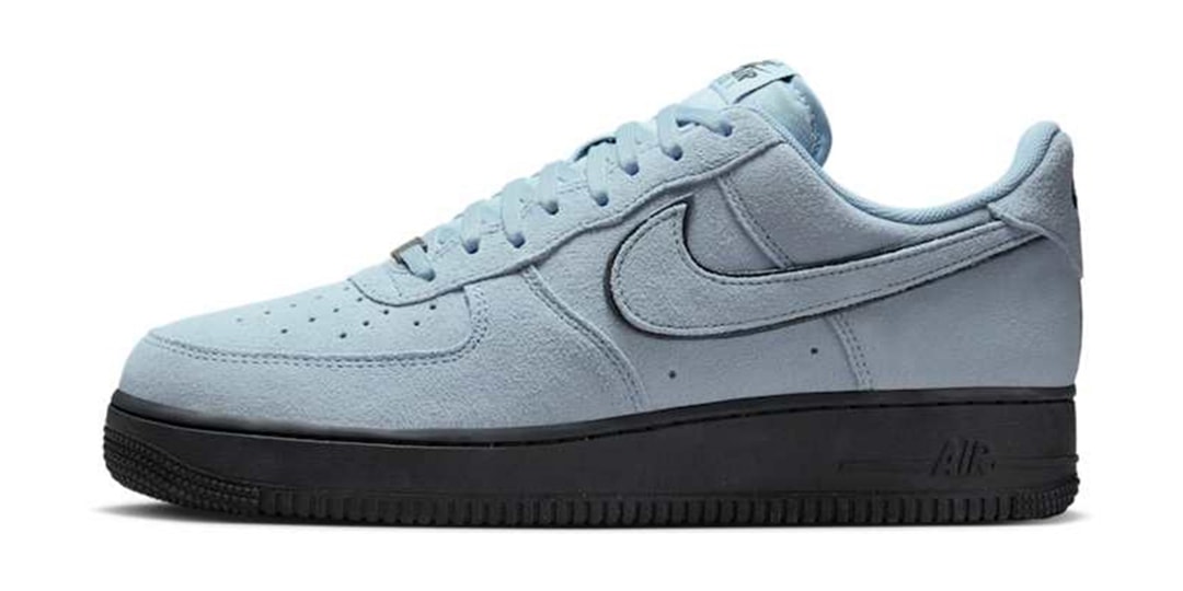 Nike Wraps the Air Force 1 Low "Light Armory Blue" in Suede