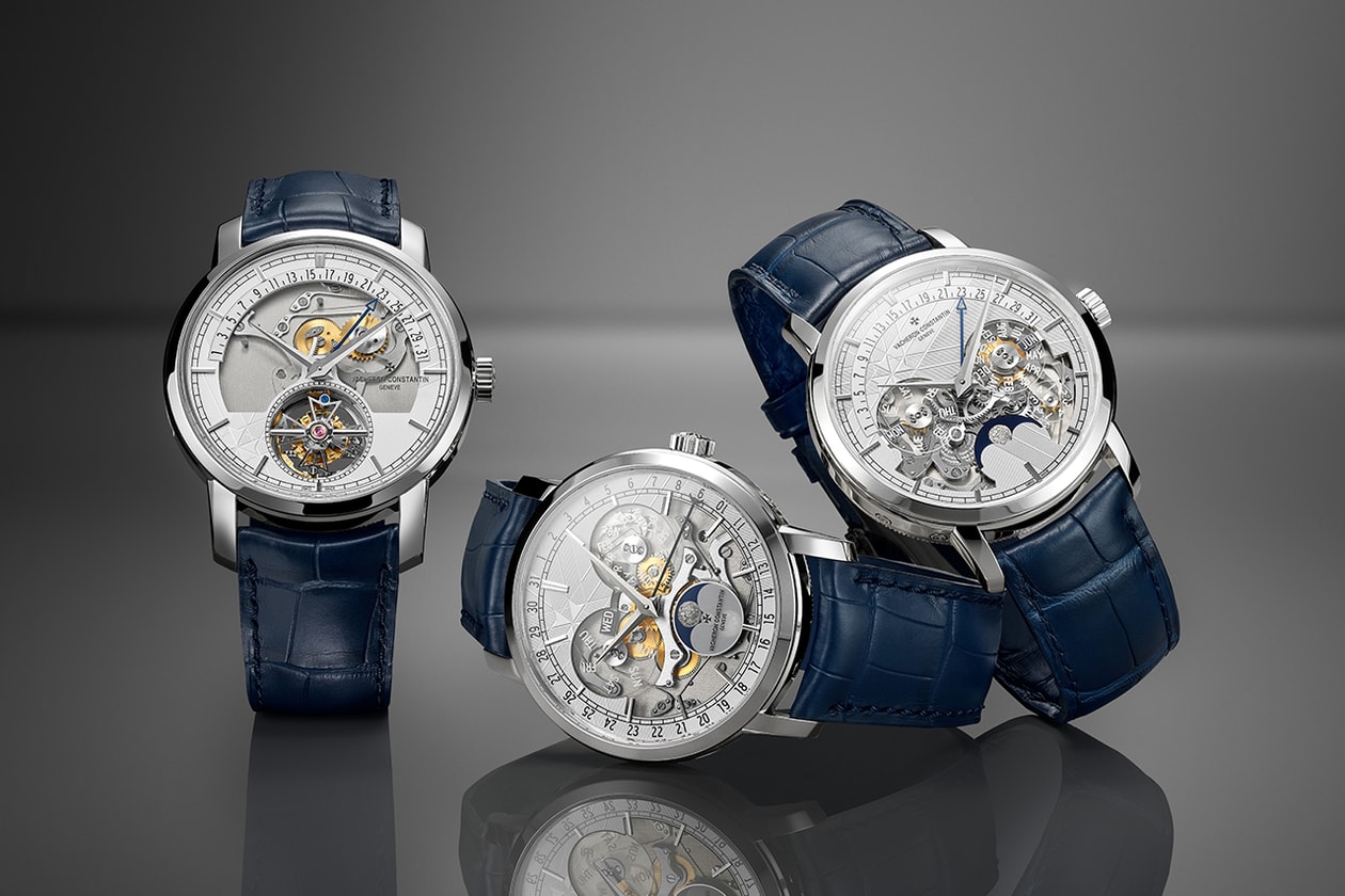 Vacheron Constantin Watches & Wonders 2025 Geneva Novelties Info Traditionnelle Openface Traditionnelle Tourbillon Perpetual Calendar Les Cabinotiers Solaria Ultra Grand Complication Patrimony Les Cabinotiers – Tribute to the Tour de l'Ile