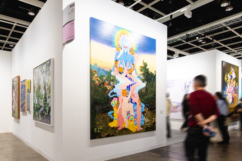 Closer Look at the Galleries Exhibited During Art Basel Hong Kong 2025 david zwirner takashi murakami sorayama yayoi kusama daniel arsham hauser wirth nanzuka japanese artist accra african diaspora gagosian labubu kasing lung