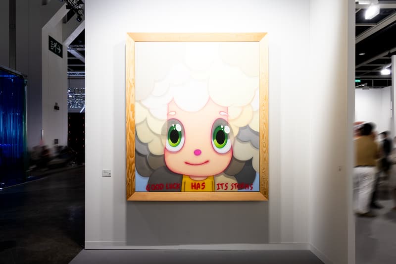 Closer Look at the Galleries Exhibited During Art Basel Hong Kong 2025 david zwirner takashi murakami sorayama yayoi kusama daniel arsham hauser wirth nanzuka japanese artist accra african diaspora gagosian labubu kasing lung