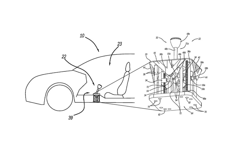 Ford EV Manual Shifter Patent Info