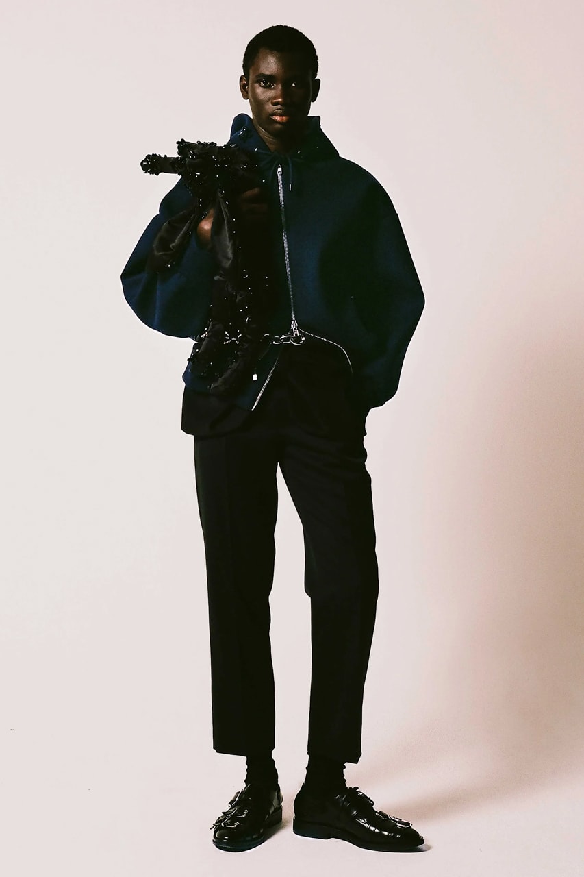Simome rocha fall winter 2025 runway menswear lookbook