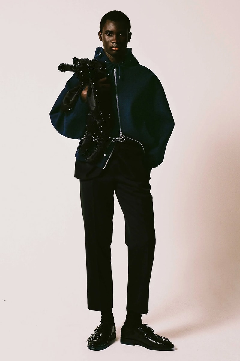 Simome rocha fall winter 2025 runway menswear lookbook