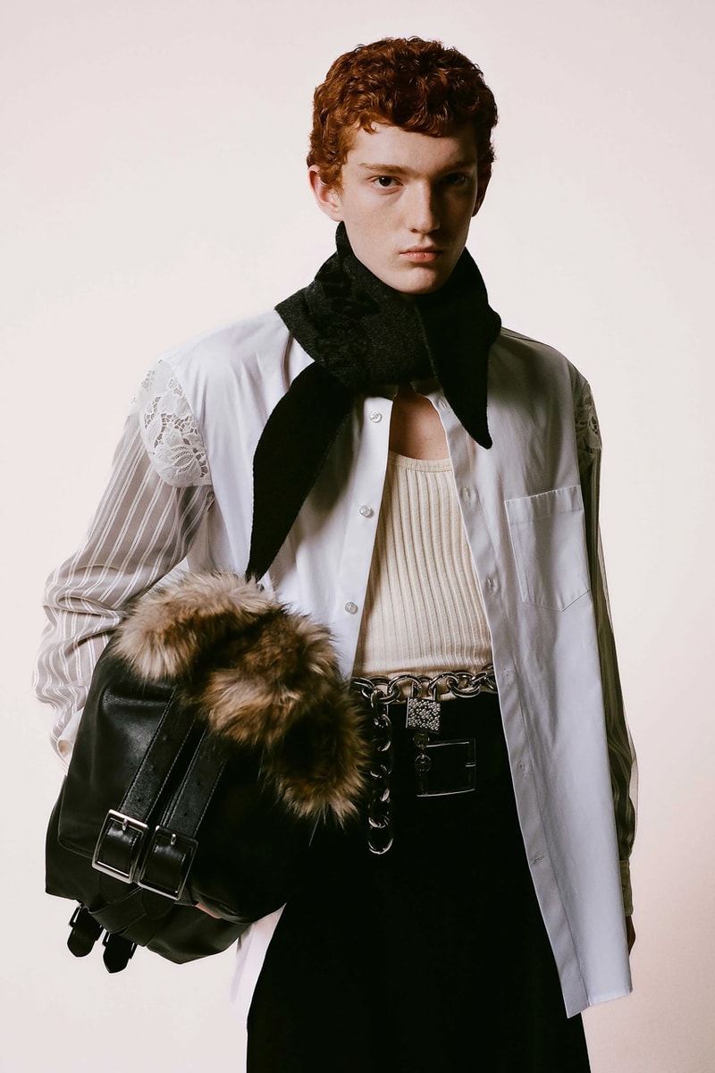 Simome rocha fall winter 2025 runway menswear lookbook
