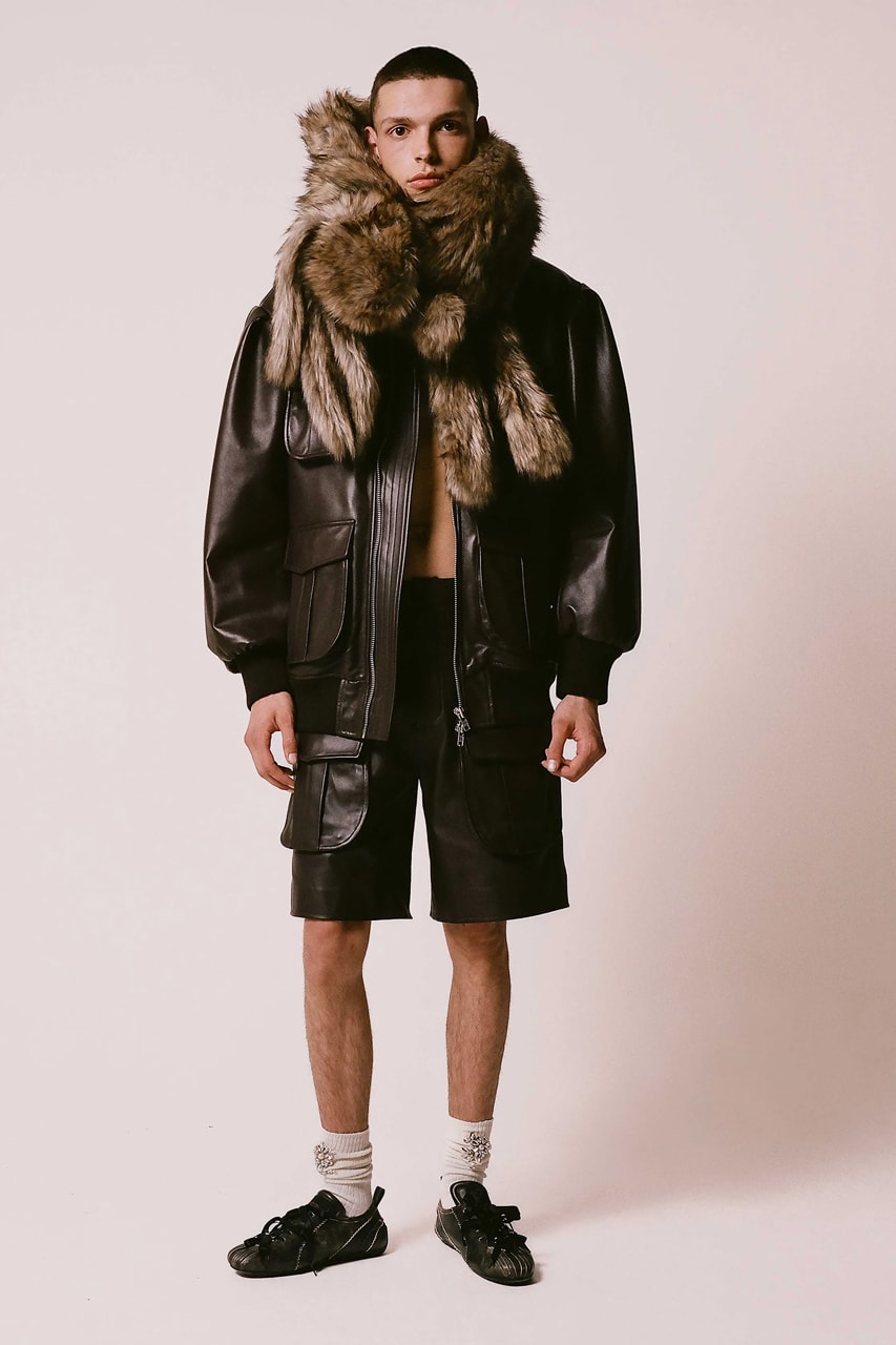 Simome rocha fall winter 2025 runway menswear lookbook