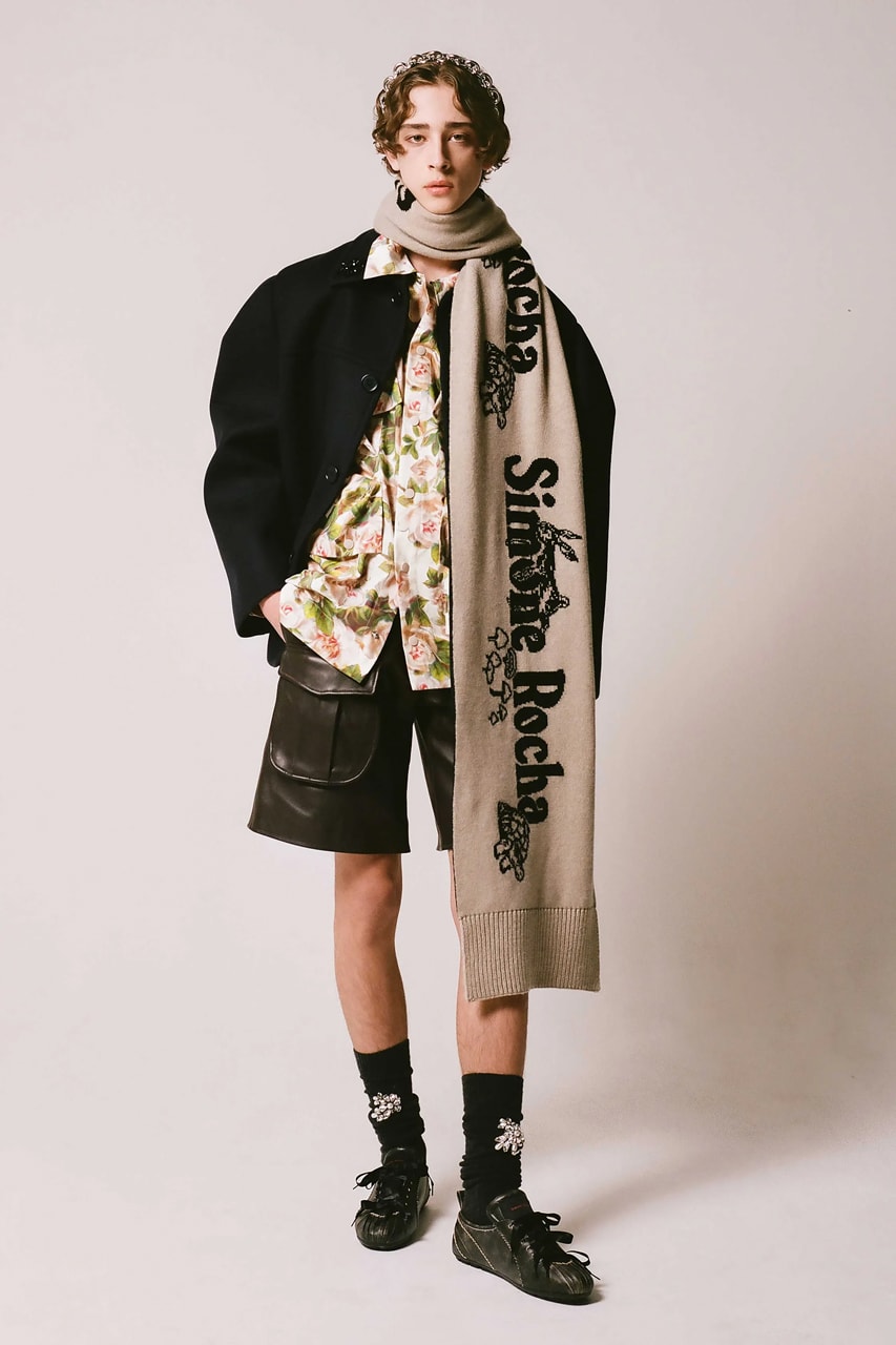 Simome rocha fall winter 2025 runway menswear lookbook