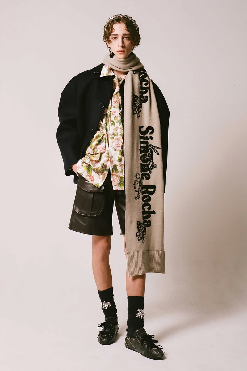 Simome rocha fall winter 2025 runway menswear lookbook