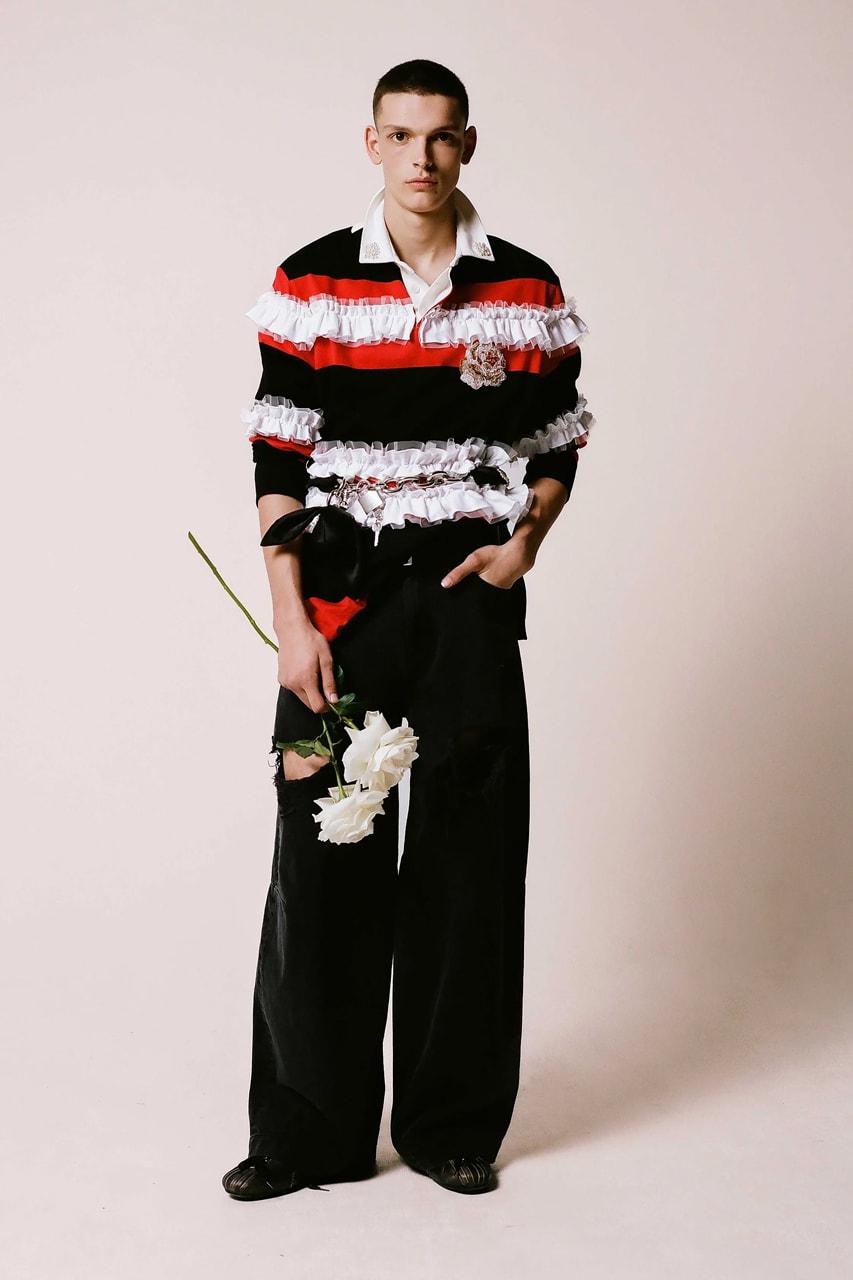 Simome rocha fall winter 2025 runway menswear lookbook