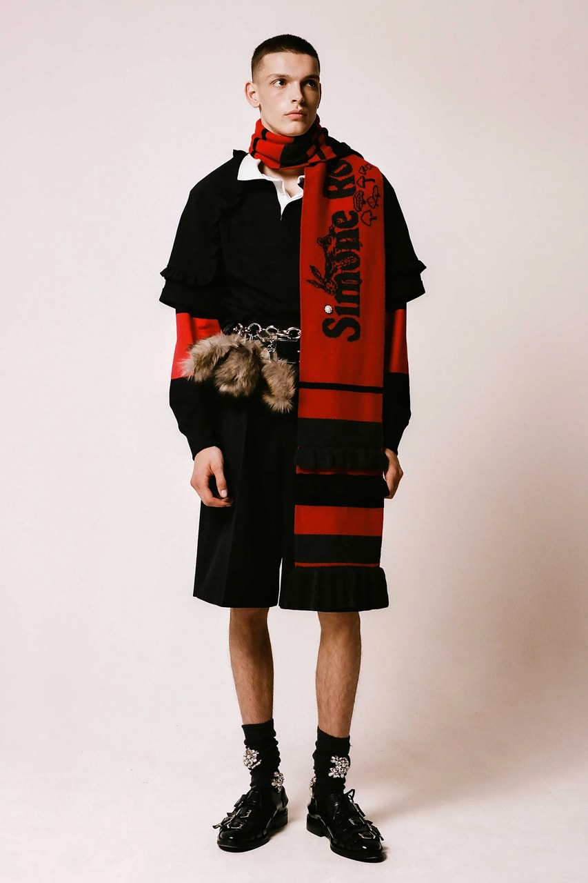 Simome rocha fall winter 2025 runway menswear lookbook