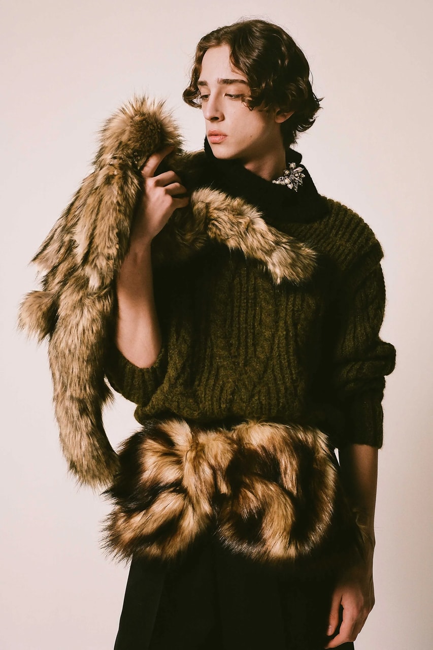 Simome rocha fall winter 2025 runway menswear lookbook