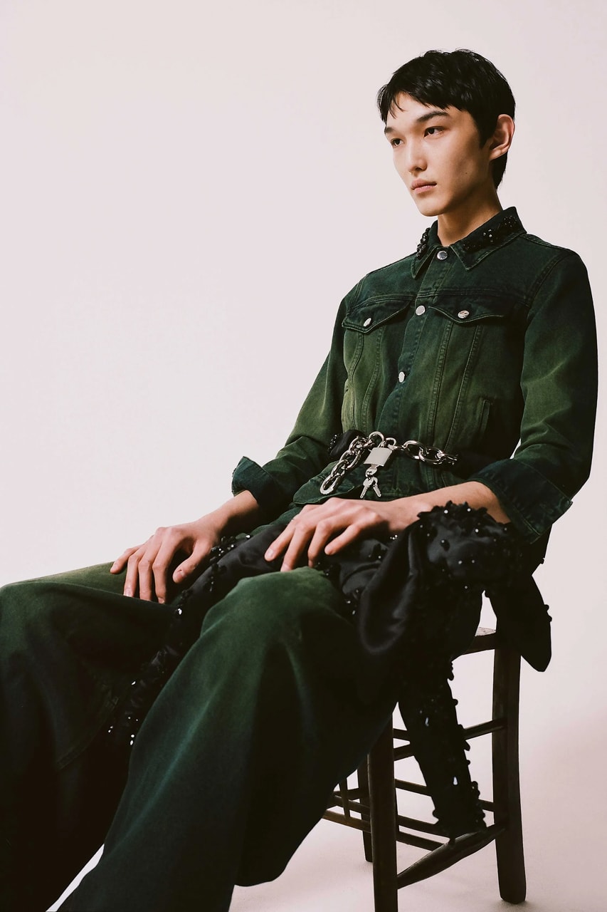 Simome rocha fall winter 2025 runway menswear lookbook