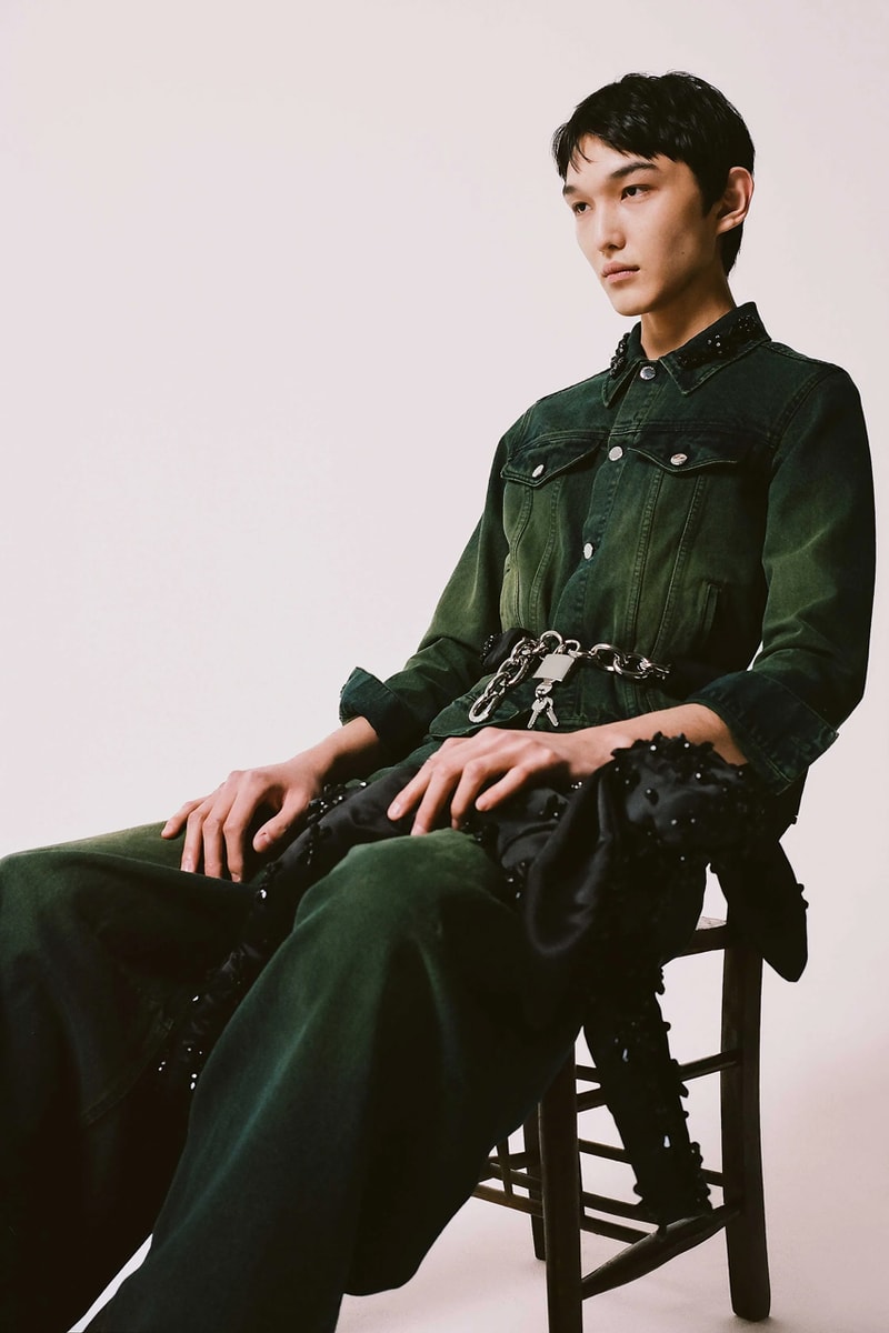 Simome rocha fall winter 2025 runway menswear lookbook