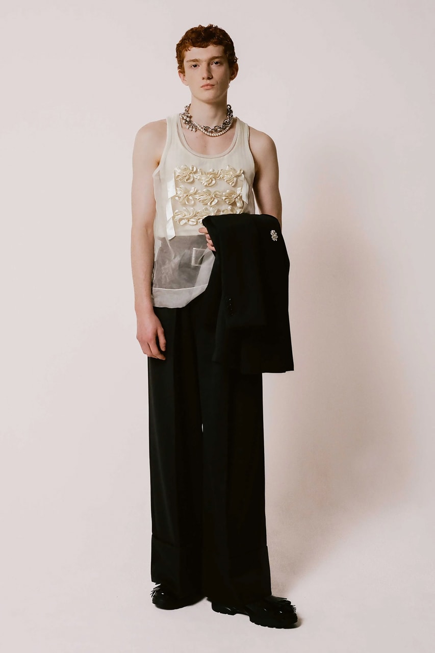 Simome rocha fall winter 2025 runway menswear lookbook