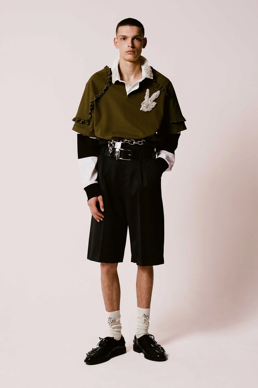 Simome rocha fall winter 2025 runway menswear lookbook