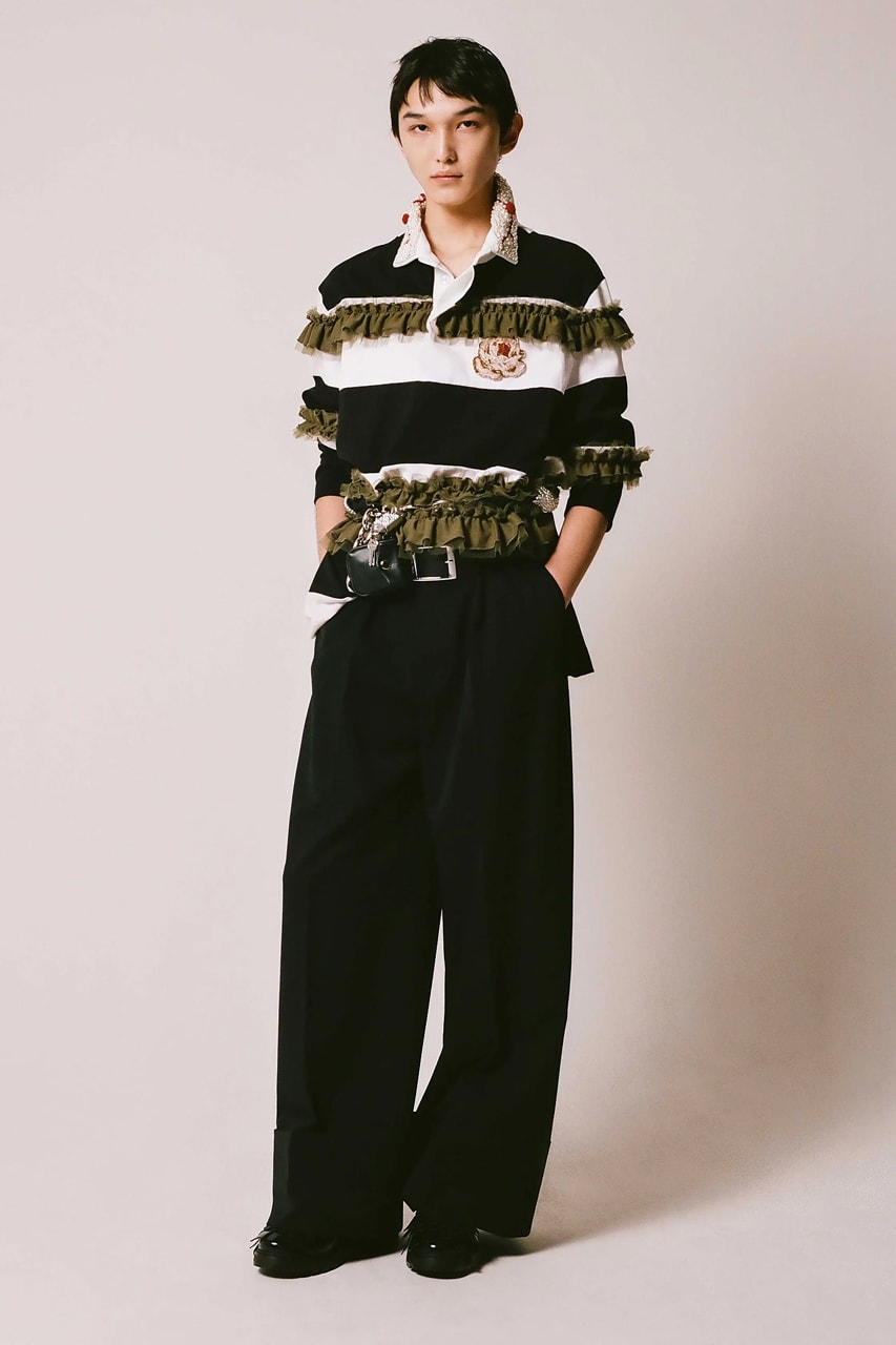 Simome rocha fall winter 2025 runway menswear lookbook