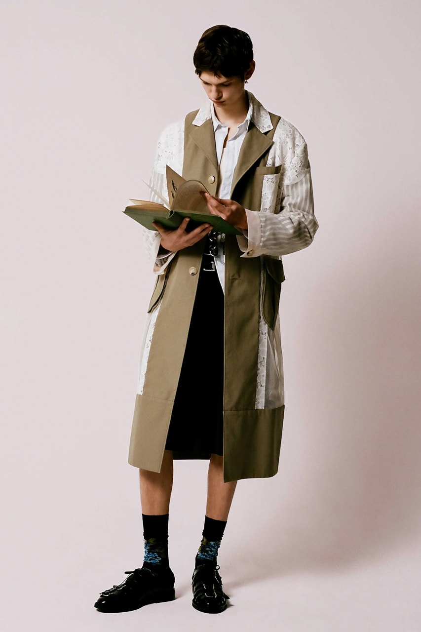 Simome rocha fall winter 2025 runway menswear lookbook